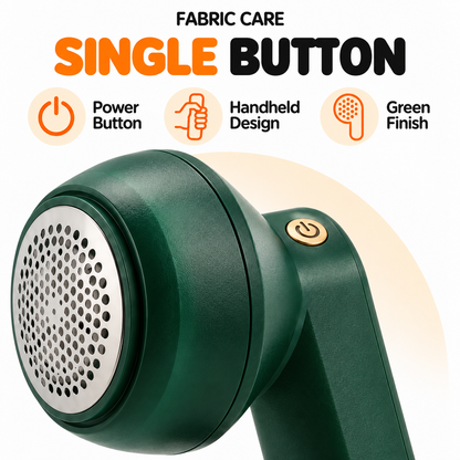 Electric Fabric Shaver & Lint Remover – Dark Green