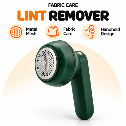 Electric Fabric Shaver & Lint Remover – Dark Green