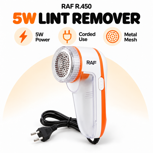 RAF R.450 Electric Lint Remover & Fabric Shaver – 5W