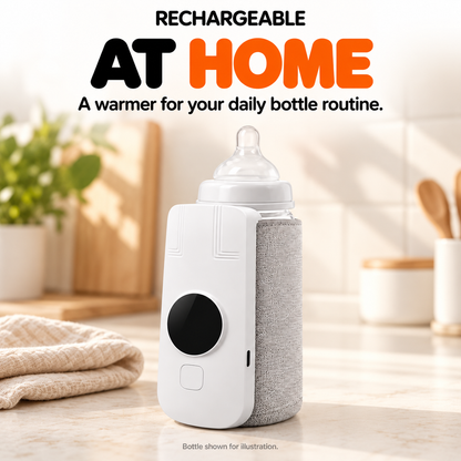 Rechargeable Baby Bottle Warmer Wrap – Portable Milk Warmer