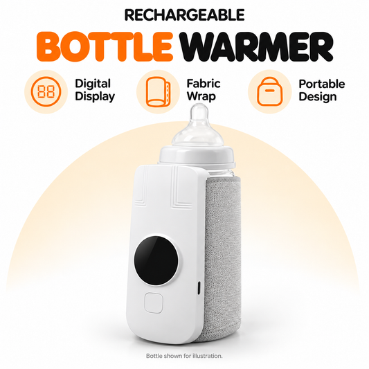 Rechargeable Baby Bottle Warmer Wrap – Portable Milk Warmer